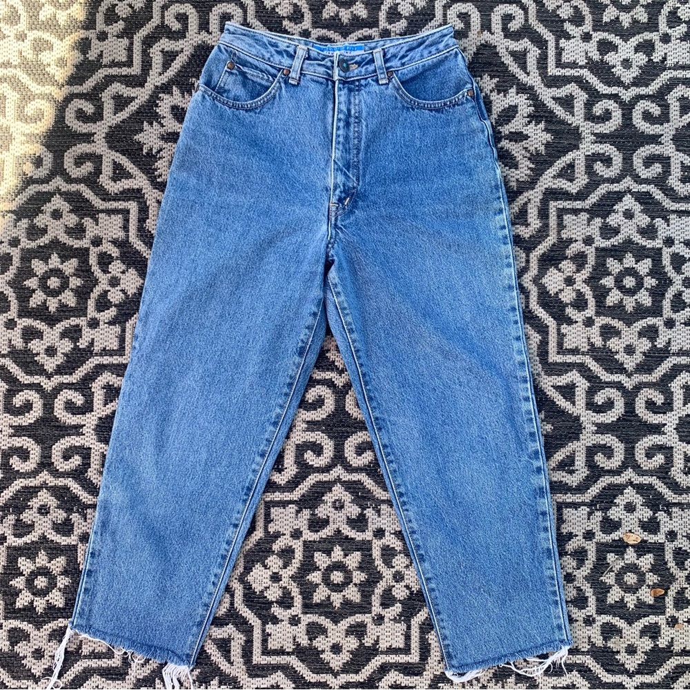 *SOLD* Vintage 90’s Japanese Jeans | High Waisted | Something by Edwin - Picture 10 of 12